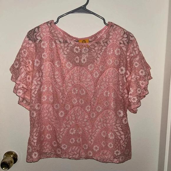 😍Ruby rd petite small pink top - Picture 1 of 4